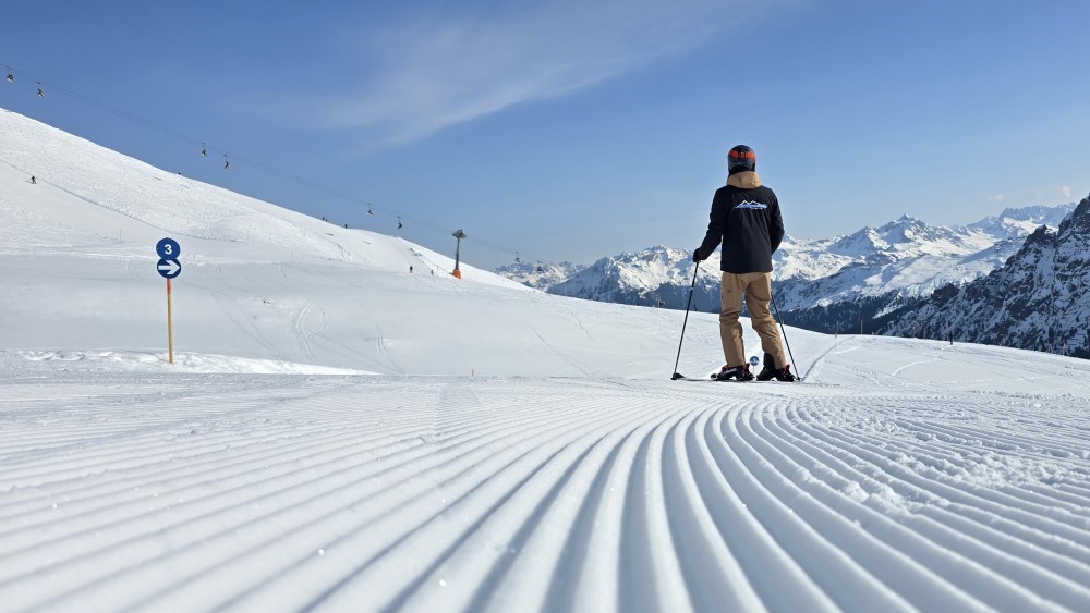 Skiën in Gargellen.